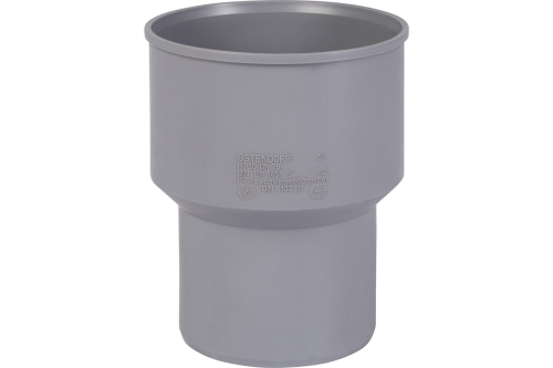 Переходник для чугунной трубы 75 без сальников | код 113820 | Ostendorf Переходник для чугунной трубы 75 без сальников | код 113820 | Ostendorf