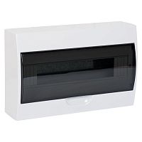 Щит распределительный навесной ЩРн-П-15 тонированная дверь IP40: 1 ряд, 15 модулей, 200 х 312 х 95 (ВхШхГ) | код. pb40-n-15 | EKF