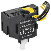 ARMAT Доп. контакт совм. левый MCCB типоразмер S 1NO1NC IEK | код AR-MCCBD-AU-000-0-12-C | IEK