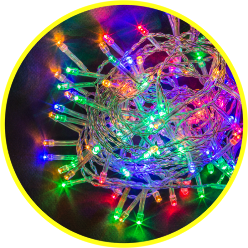 Гирлянда 61 799 NGF-S01-50RGBY-5-3m-3AA-TR-IP20 | Код. 61799 | Navigator