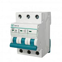 Автоматический выключатель ВА 47-29_3 полюса 16А ток к.з. 4.5кА хар-ка С ESQ | код 14.03.01.000021 | ESQ