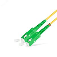 Шнур опт spc SC/APC-SC/APC 9/125 3.0мм 1м LSZH Желтый | код NTSS-SPC-9-SC/A-SC/A-3.0-1 | NTSS