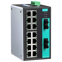 Коммутатор EDS-316-MM-ST-T Ethernet Switch 14 10/100BaseT(X) ports, 2 multi mode ST, 100Base,t:-40/+75C | код 00-06020142 | MOXA