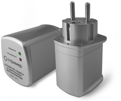 Устройство защиты от импульсных перенапряжений в розетку РИФ-Д-I+II 275/7 (1+1) УЗИП | код 112004 | Стример Устройство защиты от импульсных перенапряжений в розетку РИФ-Д-I+II 275/7 (1+1) УЗИП | код 112004 | Стример