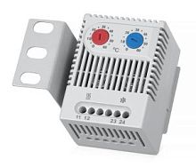 Терморегулятор (термостат) сдвоенный (–10/+50С) | код ZR 011 | REM