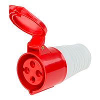 Розетка 224 переносная 3Р+РЕ 32А 380В IP44 REXANT | код 11-8922 | REXANT