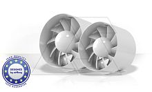 Вентилятор aRc S, O120мм, канальный, 230В, 16Вт, 158м?/ч | код 01-050 | airRoxy