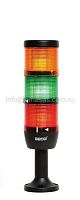 Сигнальная колонна 70 мм, красная, желтая, зеленая 24 В, светодиод LED | код IK73L024XM01 | EMAS