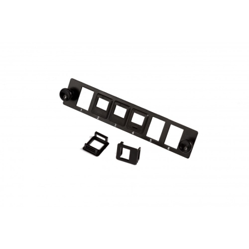 Адаптерная панель на 6 модулей типа Keystone для кросса LAN-FOB10-1P | код LAN-FP10-6OK | LANMASTER