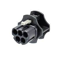 Заглушка для не используемого розеточного разъема RST20i5 5 полюсов, цвет: черный | код Z5.565.9853.1 | Wieland