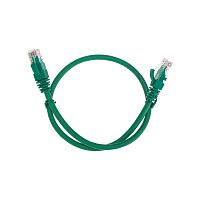 Патч-корд U/UTP, CAT 6, RJ45-RJ45, 26AWG, LSZH, зеленый, 0,5м REXANT | код 02-0296-05 | REXANT