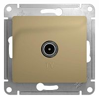 Механизм коннектора TV антенны Glossa титан | код. GSL000493 | Schneider Electric