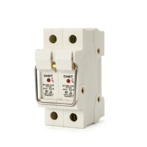 Держатель плавких вставок с индикацией RT28N-32X 10х38 2П (CHINT) | код 520487 | CHINT Держатель плавких вставок с индикацией RT28N-32X 10х38 2П (CHINT) | код 520487 | CHINT