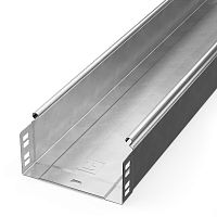 Лоток неперфорированный Стандарт INOX (AISI 304) 150х80х3000 (0,8 мм) (3 м/уп) Промрукав | код PR16.2312 | ПРОМРУКАВ