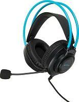 Наушники с микрофоном A4Tech Fstyler FH200i серый/синий 1.8м накладные оголовье (FH200I BLUE) | код 1431336 | A4TECH