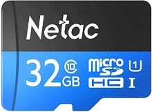 Флеш карта microSDHC 32GB Netac NT02P500STN-032G-R P500 + adapter | код 1790304 | NETAC