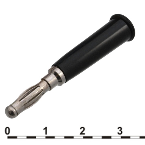 Штекер RUICHI 10-0068 a чёрный, под пайку | код 70003 | Ruichi