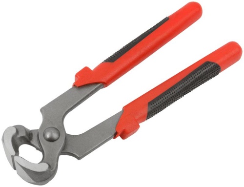 Клещи строительные ''Стандарт'', пластиковые красно-черные ручки 200 мм | код 51820 | FIT