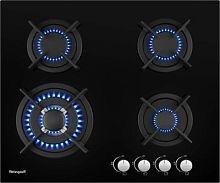 Газовая варочная поверхность Weissgauff HG 640 BGh черный | код 2062437 | WEISSGAUFF