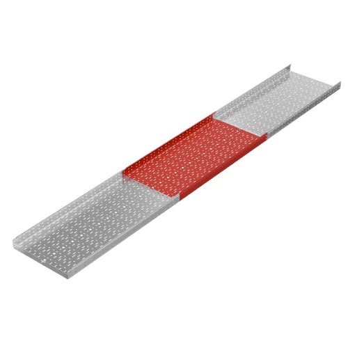 Лоток листовой перфорированный 600х80 L3000 1мм "Быстрый монтаж ПЛЮС" LPplus80-600-1.0-3000 INOX304 КМ PL12885 фото 3 Лоток листовой перфорированный 600х80 L3000 1мм "Быстрый монтаж ПЛЮС" LPplus80-600-1.0-3000 INOX304 КМ PL12885 фото 3