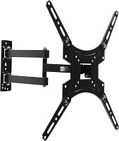 Кронштейн для телевизора Buro FL4S черный 20-65 макс.25кг настенный поворотно-выдвижной и наклонный | код 1678051 | BURO