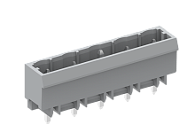 475204-03D Вилка на плату MCS, вертик., припои, шаг 7.5мм, 4 конт., сер., шт | код 475204-03D | SUPU