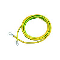 Провод заземления гибкий 16 кв. мм х 1 м | код 90723 | ЕЗЕТЕК