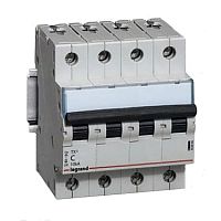 Выключатель автоматический четырехполюсный TX3 6000 16А C 10кА | код. 403958 | Legrand 