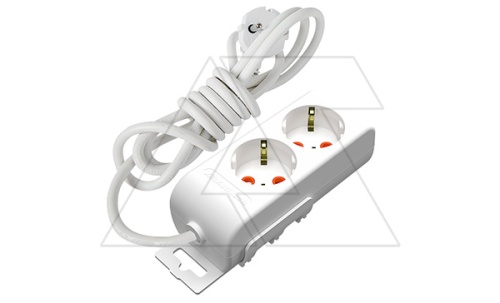 Ri-tech - Удлинитель 2x2P+E, нем. ст., со шторками, кабель 3x1,5мм?, 3м, белый | код 001-175-214002-03-00 | Mutlusan Ri-tech - Удлинитель 2x2P+E, нем. ст., со шторками, кабель 3x1,5мм?, 3м, белый | код 001-175-214002-03-00 | Mutlusan