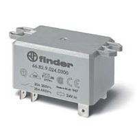Силовое электромеханическое реле, монтаж в наконечники Faston 250 (6.3x0.8мм), 2NO 30A, контакты AgCdO, катушка 230В AC, Взрвывозащита, соответствие ATEX (EX nC), УХЛ4, монтажный фланец, опции: нет, упаковка 1шт. | код 668282300303PAS | FIN