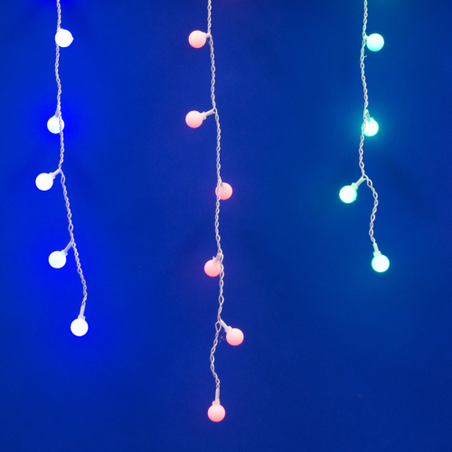 ULD-E2405-100/DTA MULTI IP20 RAINBOW Занавес светодиодный фигурный с контроллером «Радуга» | код 11130 | Uniel