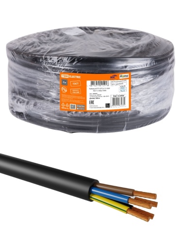 Кабель КГТП-ХЛ 5х1.5-0.66 ГОСТ (бухта 100м) | код SQ0110-0029 | РЭМЗ ТМ Кабель КГТП-ХЛ 5х1.5-0.66 ГОСТ (бухта 100м) | код SQ0110-0029 | РЭМЗ ТМ