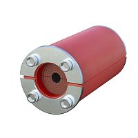 Проходка круглая, нержавеющая, D68х70 мм для кабелей D = 28-48 мм | код DXF3115 | DKC