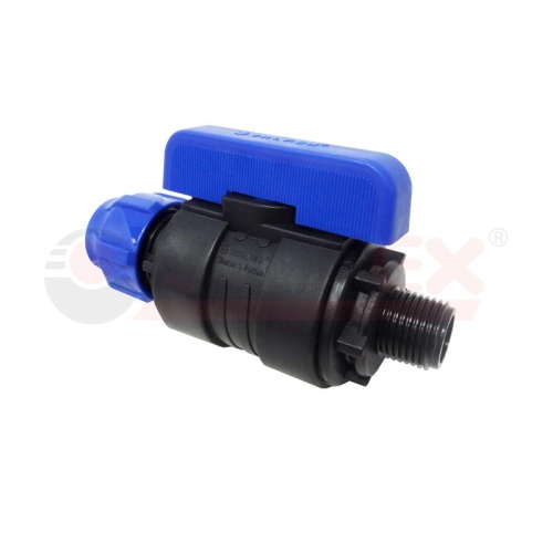 Кран шаровой компрессионный цанга-наружная резьба разборный 20х3/4дюйм (48/12) | код 1210012620034 | VALFEX Кран шаровой компрессионный цанга-наружная резьба разборный 20х3/4дюйм (48/12) | код 1210012620034 | VALFEX