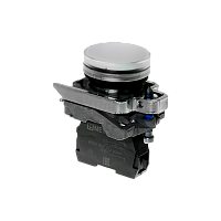 Лампа сигнальная белая, 220V AС/DC, IP65, металл MTB4-BV713 | код 137214 | MEYERTEC