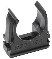 Держатель с защёлкой CF20 черный | код. CTA10D-CF20-K02-100 | IEK