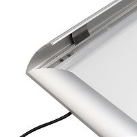 Подвесная односторонняя световая панель с креплением на тросах Постер LED Clip 1000х1500, 36 Вт REXANT | код 670-1210 | REXANT