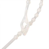 Стяжка нейлоновая КСШ 180 (бел) (100шт) | код 55818 | КВТ