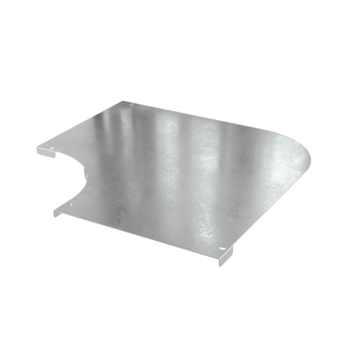 Крышка на угол CPO 90 горизонтальный 90° 500, в комплекте с крепежными элементами и соединительными пластинами, необходимыми для мон | код SKDS500KZL | DKC