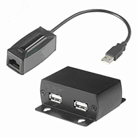 Удлинитель клавиатура/мышь 1хRJ45, 1хUSB, до 300 м | код KM03 | SC&T