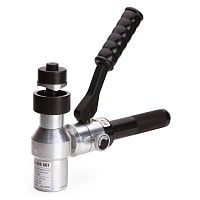 Пресс гидравлический ручной для пробивки отв. угловой ПГРОу-60А (КВТ) | код 66535 | КВТ