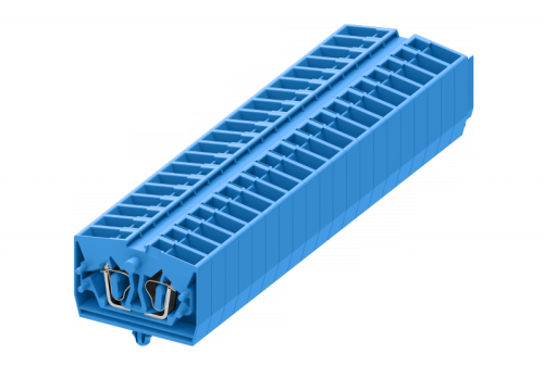 254314 Клемма TB 1-1 проходная фронт. подключение с защелк.ножками, сеч. 2.5мм2, син., шт | код 254314 | SUPU 254314 Клемма TB 1-1 проходная фронт. подключение с защелк.ножками, сеч. 2.5мм2, син., шт | код 254314 | SUPU