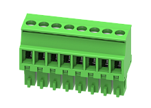 MC-RE3.5V17C Разъём гнездовой MC, шаг 3.5мм,17 конт., зел., шт | код MC-RE3.5V17C | SUPU