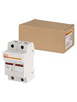 Держатель плавких вставок ДПВ2 14х51 2П TDM | код SQ0216-0018 | TDM