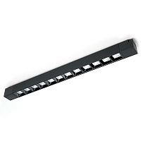 Светильник светодиодный трековый на шинопровод 30Вт 2700лм 4000К 60град. черн. AL130 LensLine FERON 48374