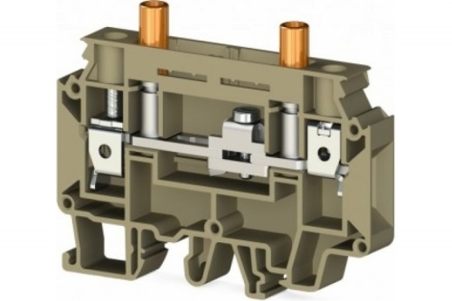 375 592, Клеммник измерительный с 2-мя тест.разъемами, 6мм.кв., (серый), WGO 2 | код 0.0.0.3.75592 | KLEMSAN 375 592, Клеммник измерительный с 2-мя тест.разъемами, 6мм.кв., (серый), WGO 2 | код 0.0.0.3.75592 | KLEMSAN