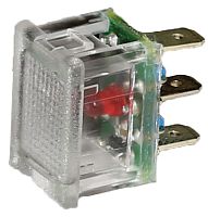 Сигнальный мигающий светодиод (красный) USS-14 10A | код 002470115 | ETI