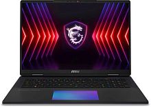 Ноутбук MSI Titan 18 HX A14VIG-211RU Core i9 14900HX 64Gb SSD3Tb NVIDIA GeForce RTX4090 16Gb 18 IPS UHD+ (3840x2400) Windows 11 Home black WiFi BT Cam (9S7-182221-211) | код 2000998 | MSI
