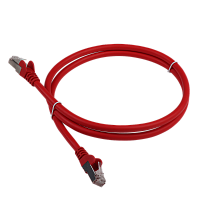 Патч-корд LANMASTER LSZH FTP кат.6, 5.0 м, красный | код LAN-PC45/S6-5.0-RD | LANMASTER