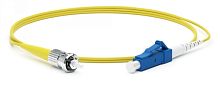 Патч-корд волоконно-оптический (шнур) SM 9/125 (OS2) LC/UPC-ST/UPC 2 мм simplex LSZH 5 м, Hyperline FC-S2-9-LC/UR-ST/UR-H-5M-LSZH-YL | код 247468 | Hyperline
